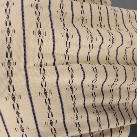 Wrangler Vintage Western Cowboy Aztec Print Polo Shirt Cotton Limited Edition - Picture 6 of 11